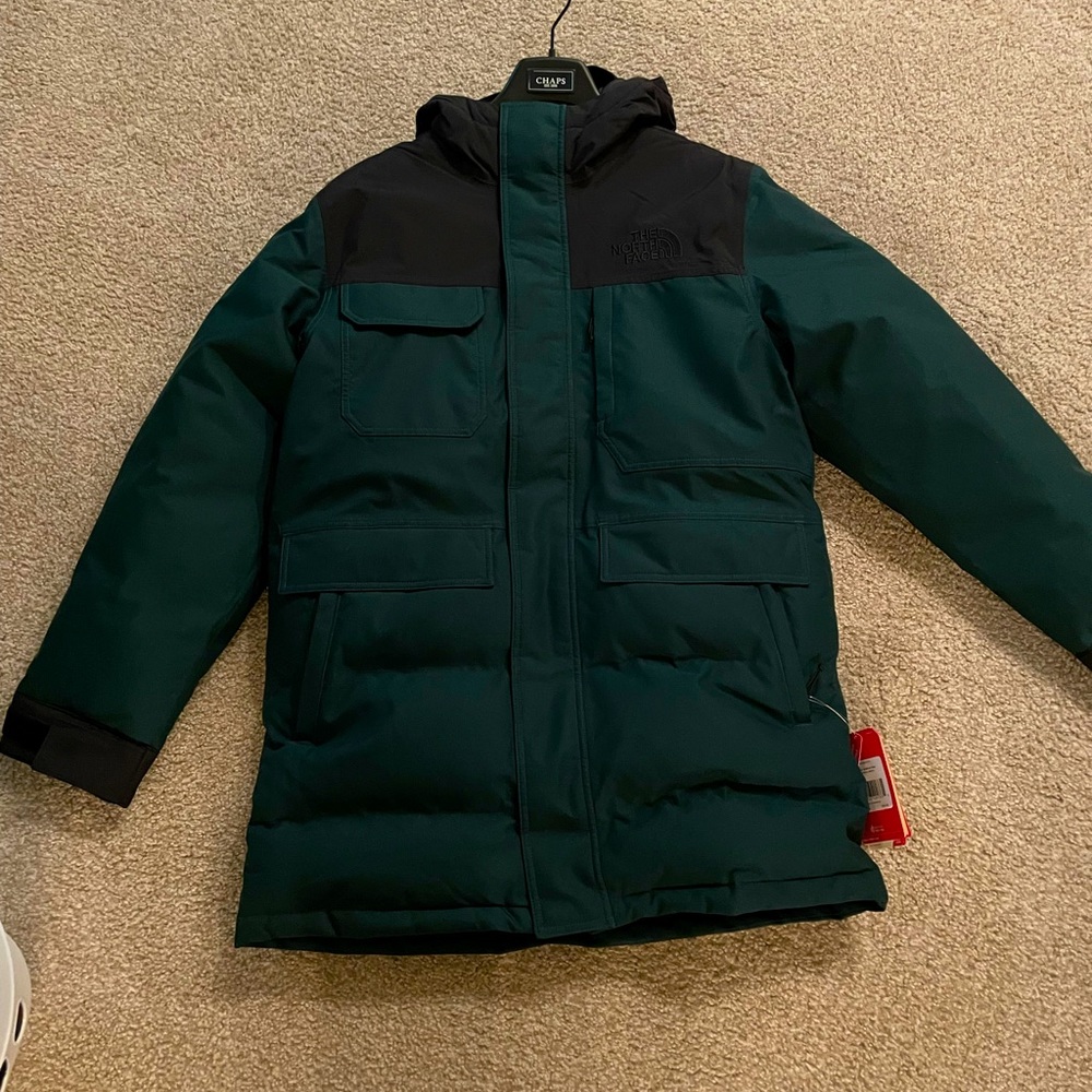 Mens North Face Biggie Mcmurdo Parka NWT